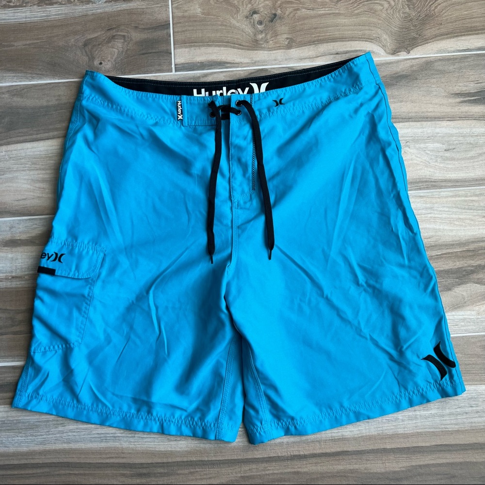 Mens Hurley swim trunks.